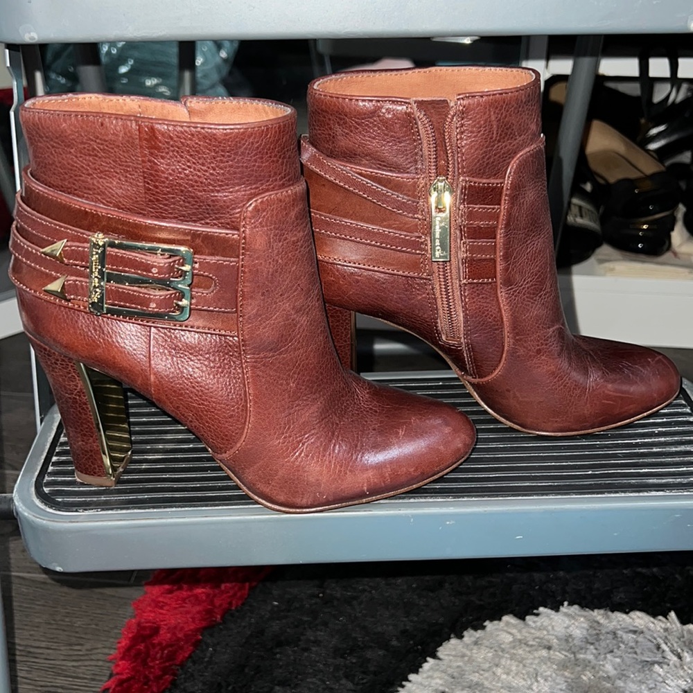 Louise et Cie brown booties